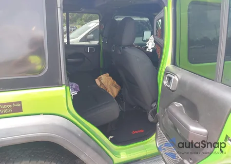 2018 Jeep Wrangler Unlimited Sport S 4X4 из США, поврежденный, VIN 1C4HJXDN5JW245518